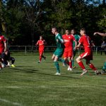 Endrefalvi Erik kapufájából visszaérkező labdát Gyurik Dániel lövi a hálóba (Fotó: Babák Zoltán)