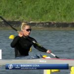 Bodonyi Dóra a 3. helyen futott be a K1 500 döntőjében