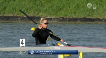 Bodonyi Dóra a 3. helyen futott be a K1 500 döntőjében