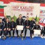 A szarvasi karatecsapat