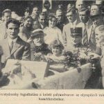 A hazatérő vitéz Tersztyánszky Ödön fogadása a Keleti pályaudvaron