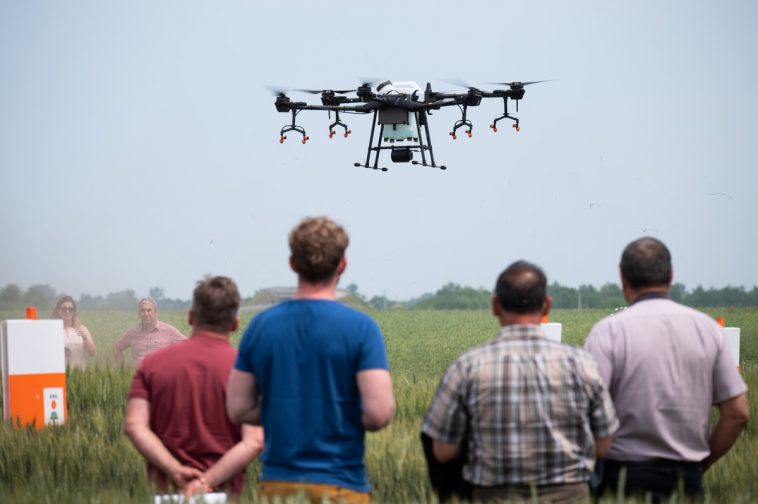 Precíziós permeteződrón