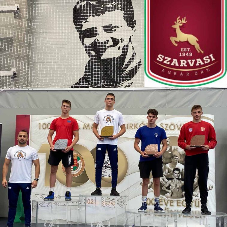 Tóth Patrik a dobogó legfelső fokán