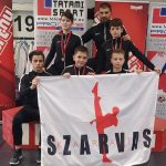 A szarvasi karatecsapat