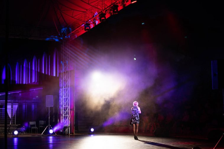 Xantus Barbara a Szarvasi Vízi Színházban