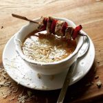 Sörös sajtleves pulykanyárssal