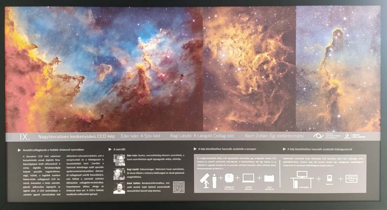 Bagi László képe a Zselici Csillagdában