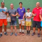 A páros verseny helyezettjei