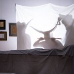 Performansz az Erotika kiállításon