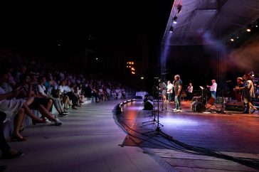 Negyedszer lépett fel a Stop Band Emlékzenekar a Szarvasi Vízi Színházban