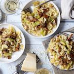 Erdei gombás-cukkinis pulykás masnitészta