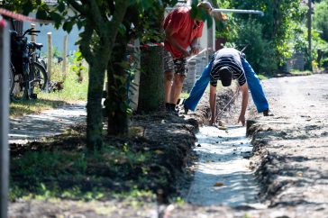 Zajlanak a Wesselényi utca rekonstrukciós munkálatai