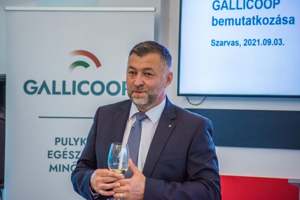 Dr. Csák Gyula, a Gallicoop Pulyakfeldolgozó Zrt. igazgatótanácsának elnöke