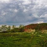 A Gödény-halom pipacsvirágzás idején