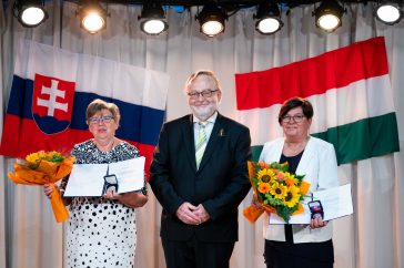 Frankó Anna, Emil Kuchár, Szlovákia főkonzulja és Nyemcsok Mátyásné