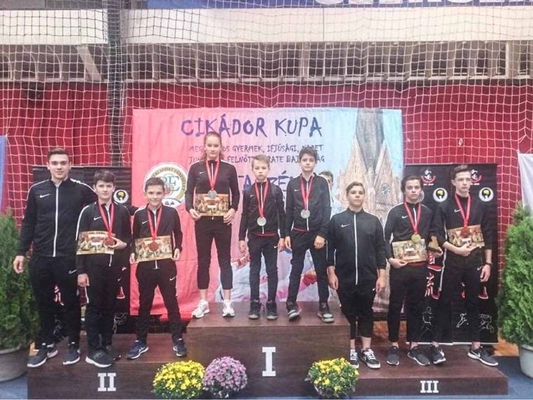 Szarvasi karatésok a Cikádor Kupán