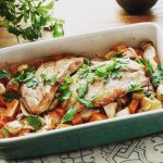 Almás-édesburgonyás pulykamell