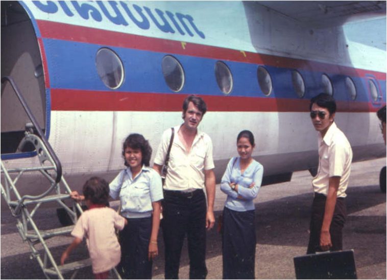 Váradi László Laoszban 1980-ban