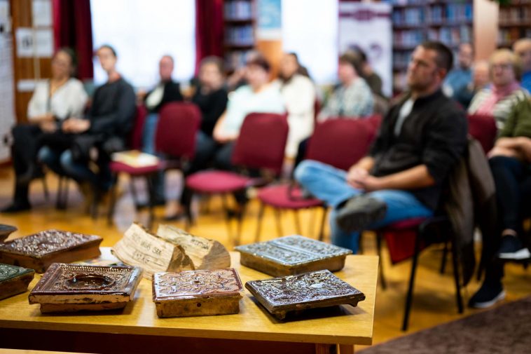 Molnár Levente előadásának hallgatósága