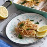 Csőben sült sonkás póréhagyma citromos-mentás besamel mártással