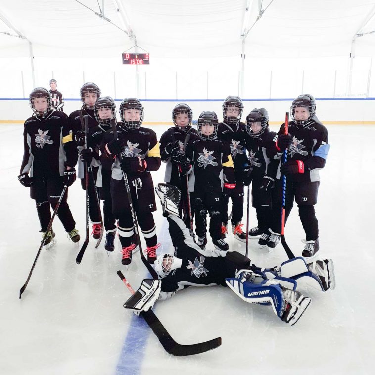 Az U12-es jégkorongcsapat