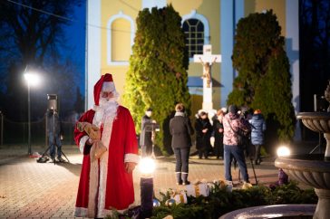 A Mikulás gyújtotta meg a második gyertyát Szentandráson