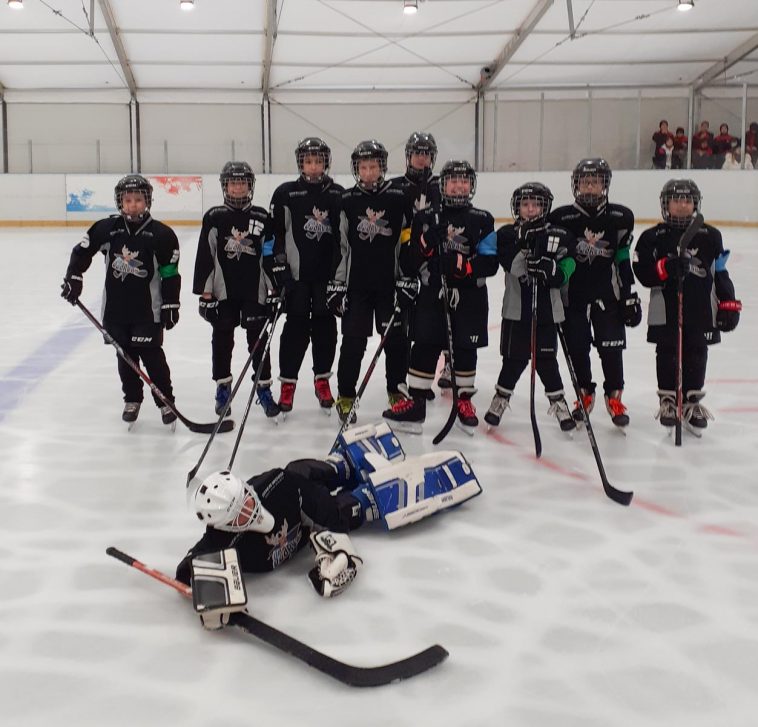 A Szarvasi Jégkorong SE U12-es csapata