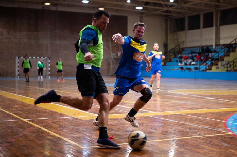 Dr. Bencze Tamás (Korona) és Molnár Rudolf (Csati) a rájátszás 2. fordulójában