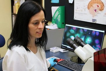 A szegedi Pharmacoidea Kft. kutatója, Hudák Anett