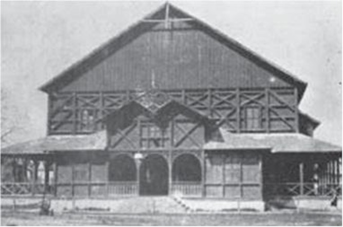 Az 1934-es verseny színhelye, az 1952-ben lebontott Nyári Színkör