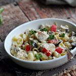 Padlizsános-pulykamelles tészta