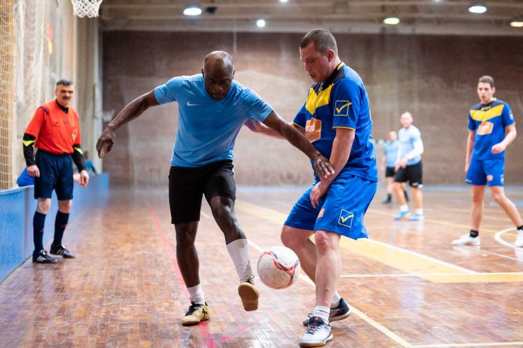 Enabulele Stanley Esemuede és a Gólgyártóknak ezúttal nem indult be a gyártósor a Csati ellen. A képen jobbról Durucskó Péter