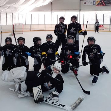 A Szarvasi Jégkorong SE U12-es válogatottja