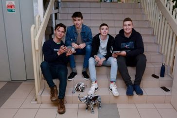 Pozderka Zsombor, Teremy Samu, Truczka Áron és Furár Dominik