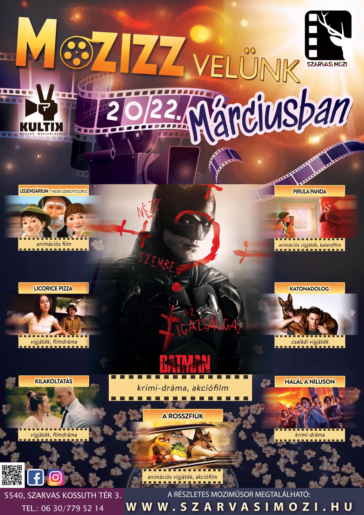 2022. márciusi moziműsor