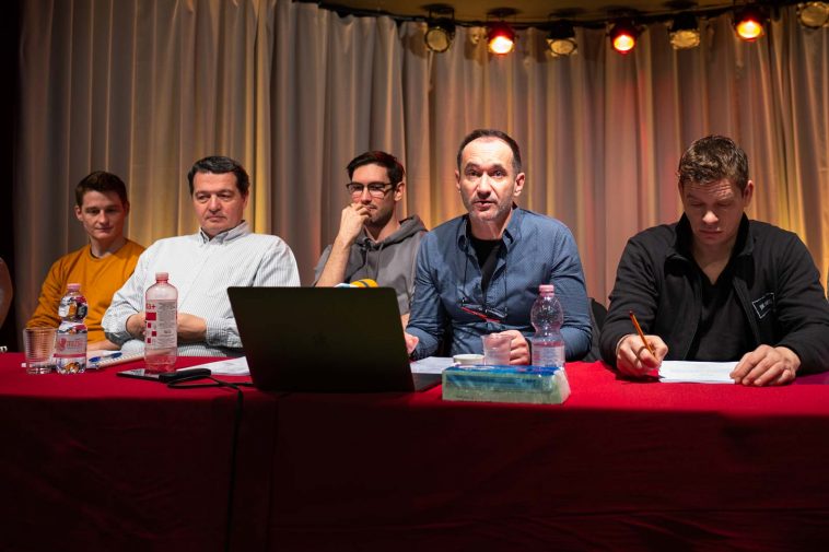 Varga Viktor a Békési betyárok olvasópróbáján