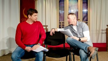 Két férfi, egy pad, Boronyák Gergely és Timkó János Edward Albee Zoo Story-jában