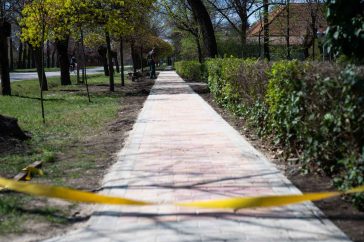 Újabb járdaszakasz kapott új burkolatot Csabacsűdön