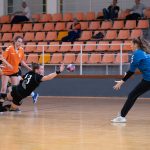 Nem volt elveszett labda. A képen Hajdu Andrea vetődik egy labdára