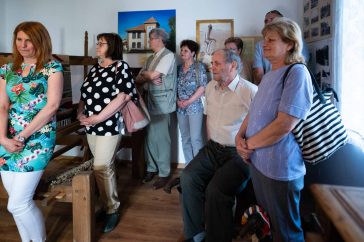 Czuczi Ernő is eljött a megemlékezésre