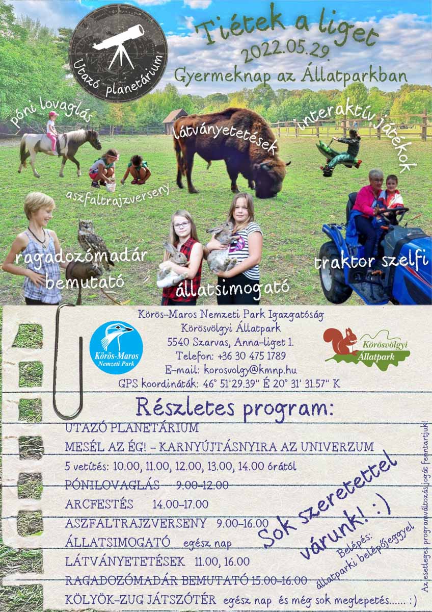 Gyermeknap az Állatparkban 2022