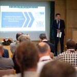 Dr. Urbányi Béla, a Magyar Agrár- és Élettudományi Egyetem gödöllői székhelyű Szent István Campusának főigazgatója a 46. HAKI-napok megnyitóján 2022. május 25-én