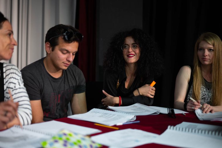 Eva Javorská Az Akácember 2022. május 2-i olvasópróbáján