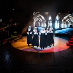 A Zenthe Ferenc Színház Apácák című darabja a Szarvasi Vízi Színházban