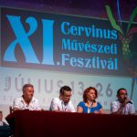 A Cervinus Művészeti Fesztivál nyitó sajtótájékoztatója 2022. július 4-én