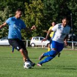 Polonszki Patrik és Remili Mohamed a Szarvasi FC 1905 Jászberényi FC elleni edzőmérkőzésén 2022. július 13-án