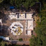 A Pavilon építése 2022. július 30-án