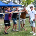 Boér Zsolt, a Hunyadi korábbi, a Csabacsűdi GyLSE jelenlegi edzője. Mellette Gazsó Péter, a csabacsűdiek klubelnöke, Pisont András, a Hunyadi korábbi edzője, játékosa, a Gádoros SE jelenlegi edzője, valamint Keresztes István, a Hunyadi jelenlegi edzője