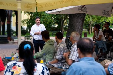 Márki-Zay Péter lakossági fóruma 2022. szeptember 9-én Szarvason