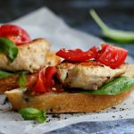 Pulykahúsos bruschetta